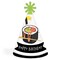 Big Dot of Happiness Let’s Roll - Sushi - Cone Happy Birthday Party Hats for Kids and Adults - Set of 8 (Standard Size)